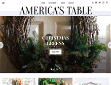 Tablet Screenshot of americas-table.com